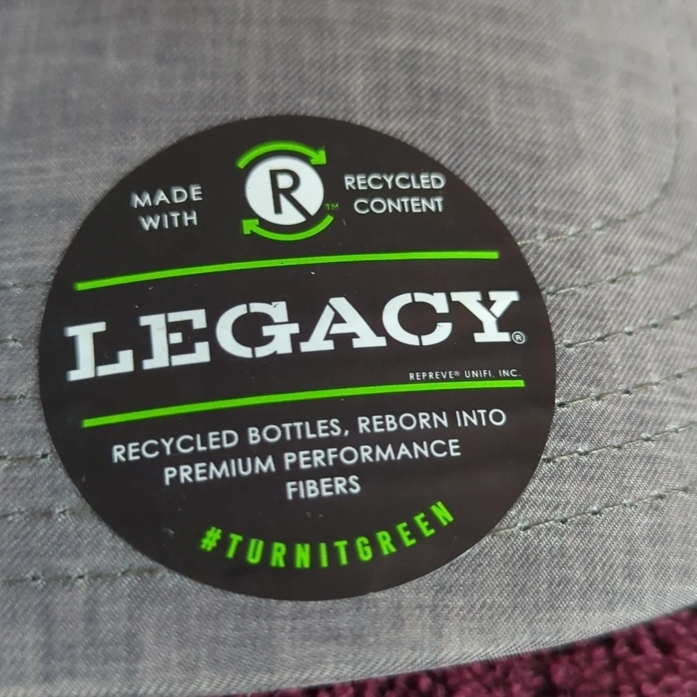 Legacy Gray Cap with Green William & Mary Logo New And Awesome !!!
